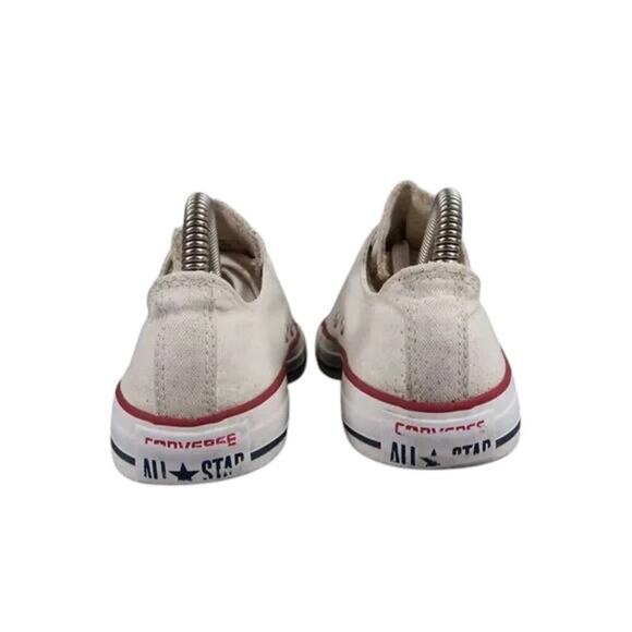 Converse Shoes Womens 7 Sneakers Chuck Taylor All Star Casual White Canvas Low - Picture 5 of 14